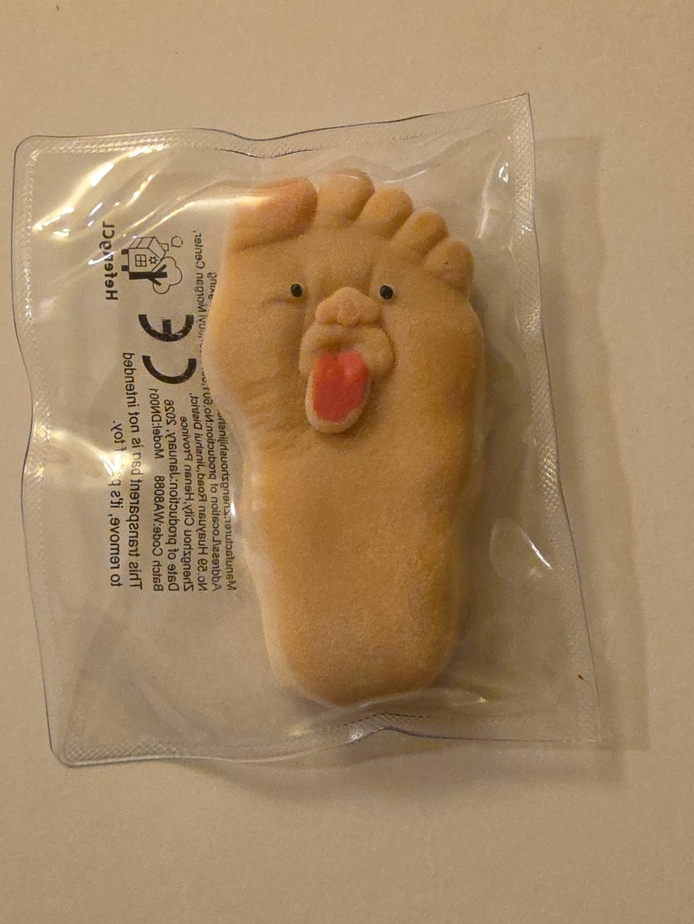 Kids Foot-Shaped Squishy Toy